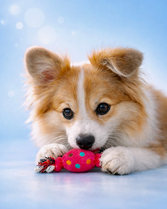 Sol & Sky Toffee Rope and Plush Toy