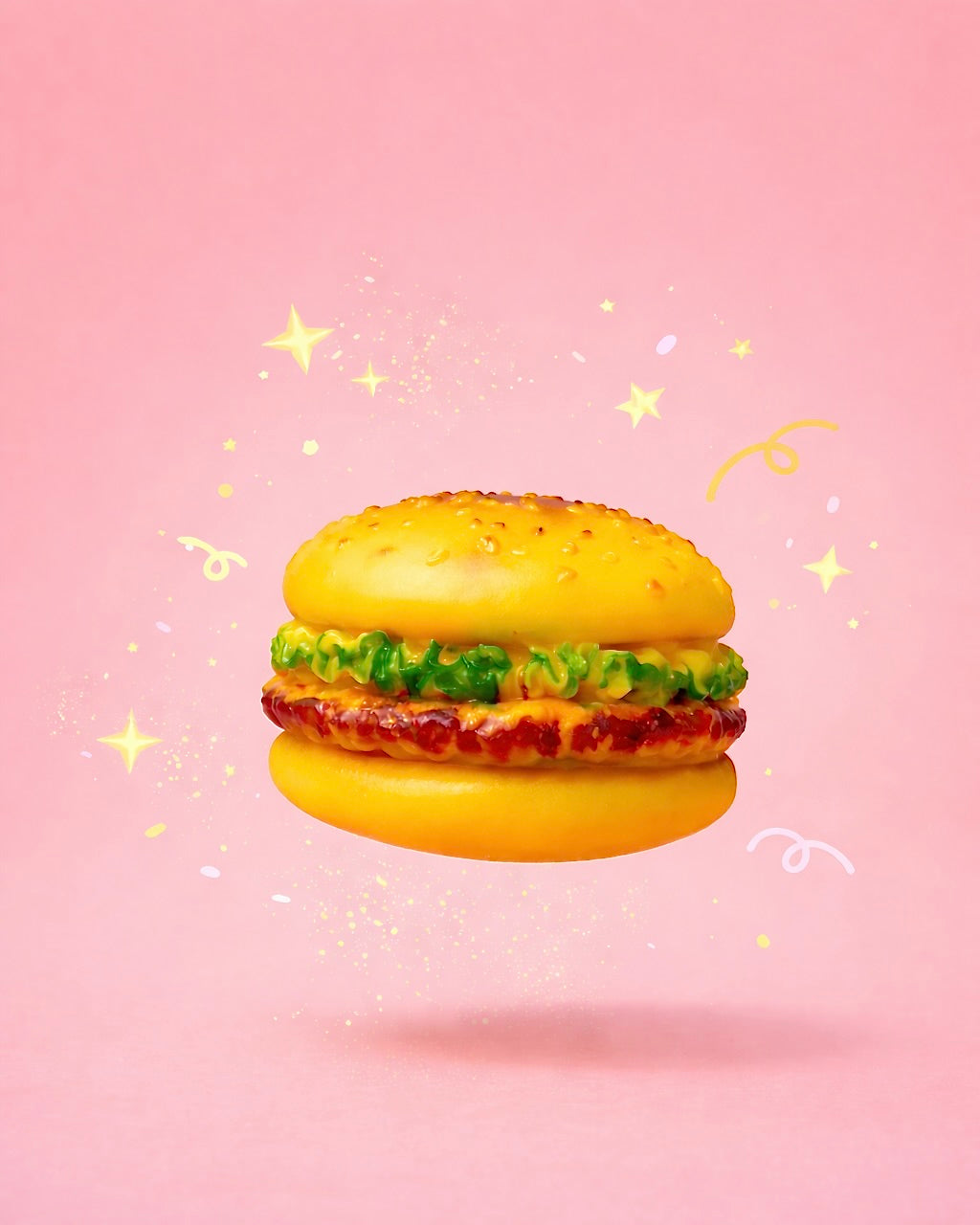Sol & Sky Burger Chew Toy
