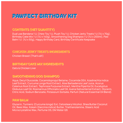 Sol & Sky Pawfect Birthday Kit